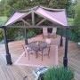 Gazebo on the deck